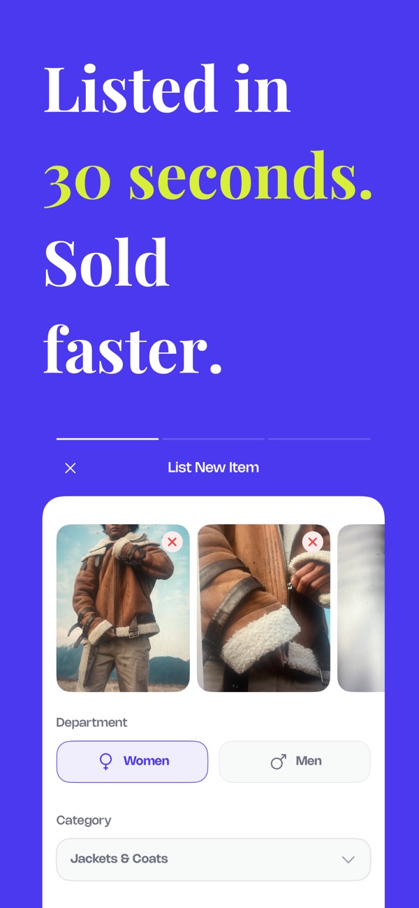 The Selling Network app screen 2