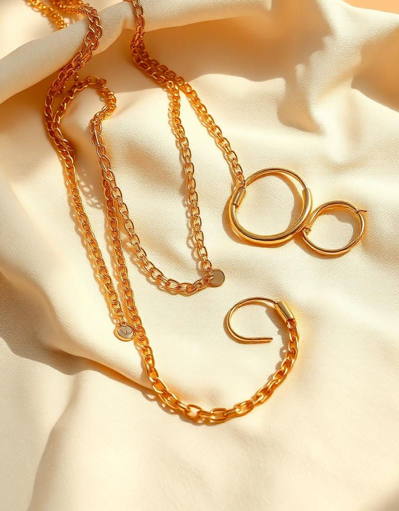 Gold Chain Set