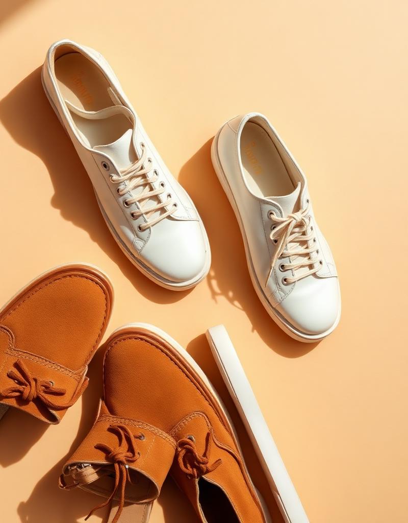 White Leather Sneakers
